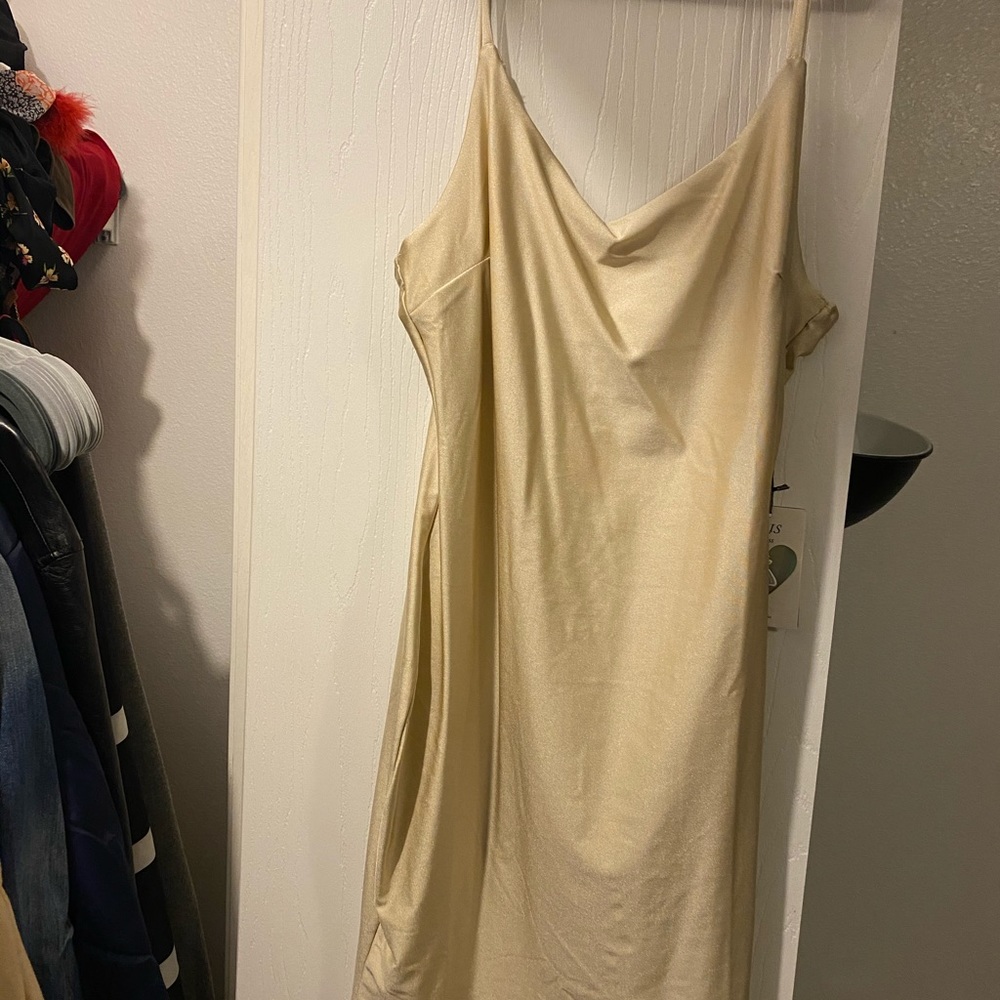 Cream Dress